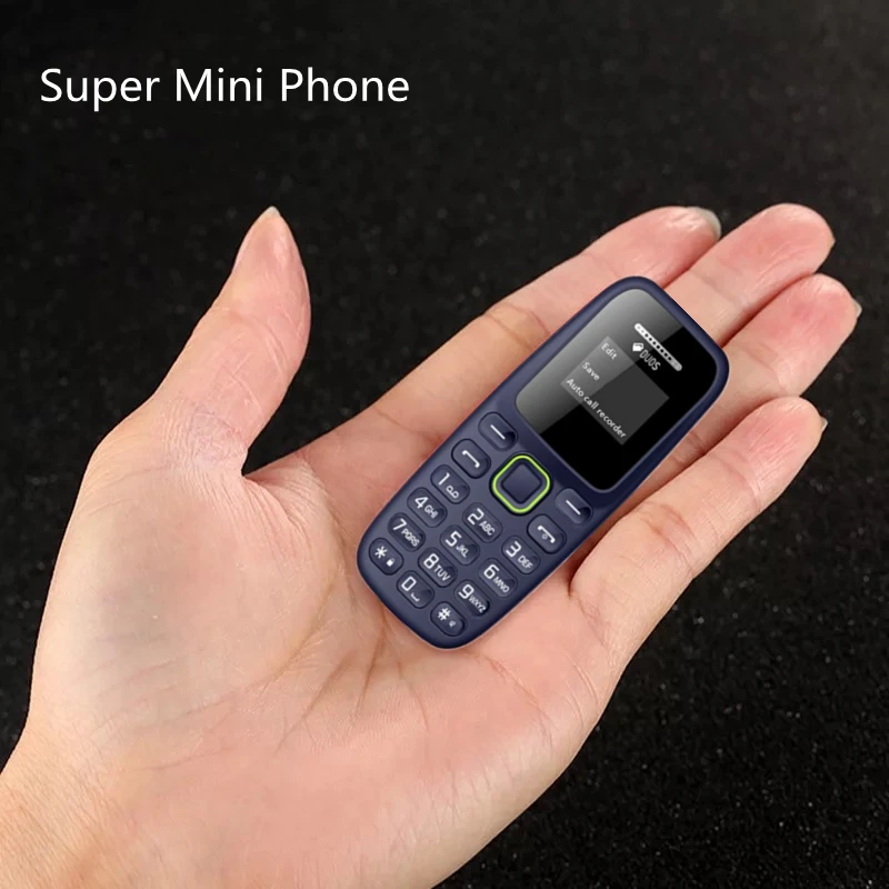 BM310 Mini Mobilné Telefóny Dual SIM Sloty pre Karty 2G GSM 0.66 Palcový Bluetooth-kompatibilného mobilného telefónu Slúchadlá Automatické Nahrávanie Hovorov2
