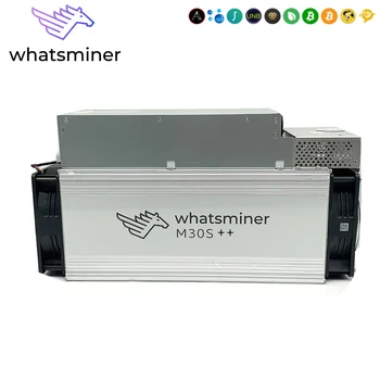 2023 Nové Bitcoin ASIC Baník MicroBT WhatsMiner M30S++ 106./S Ťažba Stroj S Napájaním Zahrnuté