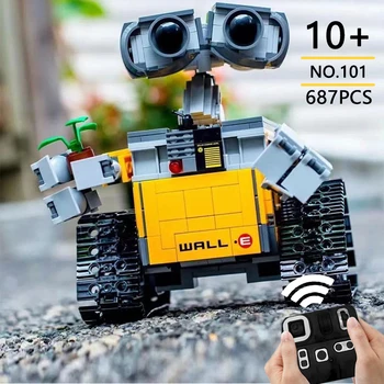 2023 Zbrusu Nový 687 Ks Elektrické Hi-Tech APLIKÁCIÍ RC Robot Výkon Motora Funkcia Stavebné Bloky, detské Hračky Darček