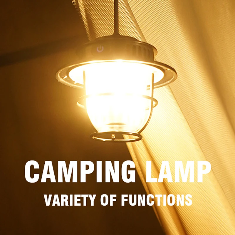 Retro Outdoor Camping Lampa Atmosféru Camping Lampa Kôň Lampa Led Nabíjateľná Vonkajšie Lampy Tábor Lampy Prenosné0