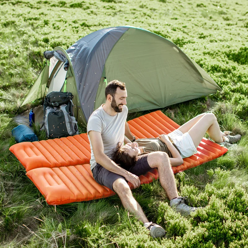 Nafukovacie TPU mat, 195x68 cm, pre vonkajšie stanovanie, piknik, jeden matrac, prenosné, bez čerpadla2