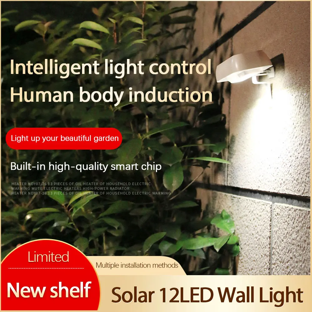 Slnečné Svetlo Záhradné Svetlo Domácnosti Vonkajšie Snímacie Ľudské Telo Indukčné Nepremokavé Nástenné Svietidlo Nástenné Svietidlá Veranda Svetla 20203