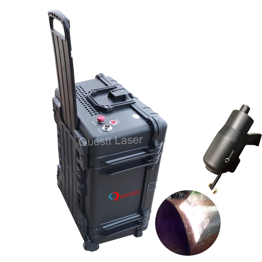 Laser cleaner hrdze 200w 500w 1000W na vrhanie piesku rust remover prenosné čistenie laserové odstraňovanie hrdze stroj cenu1