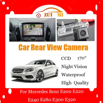 Auto Reverse parkovacia Kamera Pre Mercedes Benz E200 E220 E240 E280 Nepremokavé CCD s rozlíšením Full HD, Nočné Videnie Zálohy Parkovacie Kamery