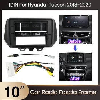 Autorádio Fascia na Hyundai Tucson i30 2018-2020 10 inch Špeciálne Dash Výbava Auta Frame Panel, GPS Navigácie Auta Refitting