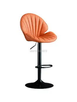 Bar stoličky sedačkovej lanovky na recepcii barové moderný minimalistický späť bar stoličky bar vysokých stolice krásy, manikúra stolice