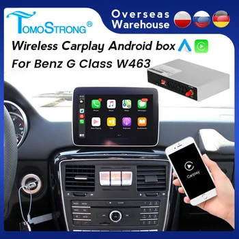 Bezdrôtové CarPlay Box Na Mercedes Benz G Triedy W461 W463 Rokov 2011-2016 2017 2018 Vstavané Android Auto Zrkadlo Odkaz Funkcia AirPlay