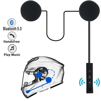 Bluetooth, Motocyklové Prilby Headset BT5.0 Bezdrôtové pripojenie na Koni Slúchadlá Anti-interferencie motorku Handsfree Motocykel intercom