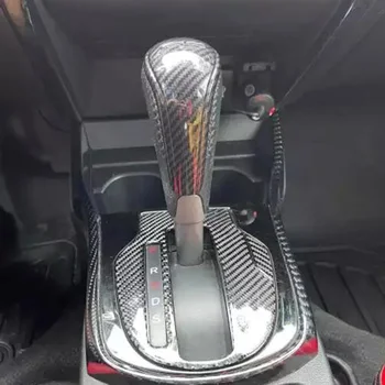 Carbon Fiber Auto Radenie Panel Kryt Výbava Dekor Nálepka pre Honda FIT JAZZ 2014-2018