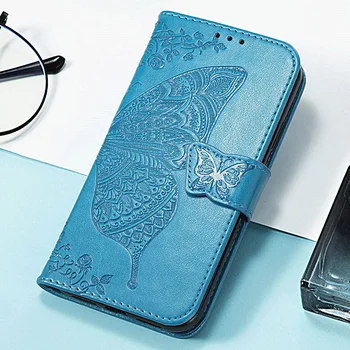Flip Puzdro Pre Samsung Galaxy Note 20 10 Plus Lite Note20 Ultra Note10 9 8 Kožené Motýľ Peňaženky Shockproof Kryt Telefónu Prípade