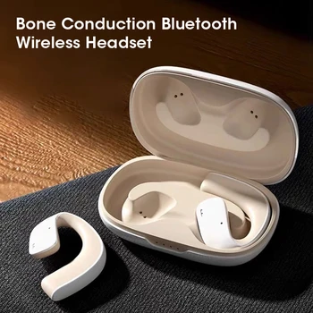 Inovovaný TWS Kostné Vedenie Slúchadlá Bluetooth 5.3 Bezdrôtový Športové Ucho HiFi Stereo Slúchadlá Redukcia Šumu Slúchadlá