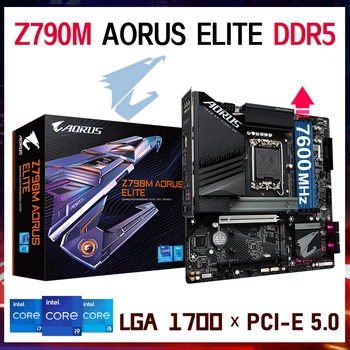 LGA 1700 základná Doska Gigabyte Z790M AORUS ELITE DDR5 USB M. 2 SATA Micro ATX Doske Intel 12. a 13. Z790 PCIE 5.0 CrossFire