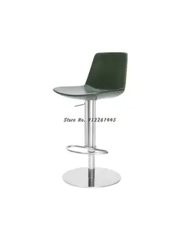 Moderné, jednoduché zdvíhanie bar stoličky svetlo luxusné domácnosti vysokú latku stoličky s operadlom rotujúce stoličky jedálenská stolička vysoká stolička