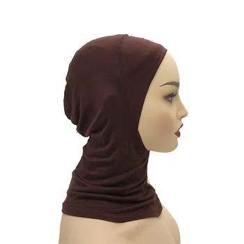 Moslimské Underscarf Ženy Modálne Hidžáb Spp Nastaviteľné Moslimských Tvárny Turban Úplné Pokrytie Šatkou Spp Plný Krku Pokrytie pre Lady