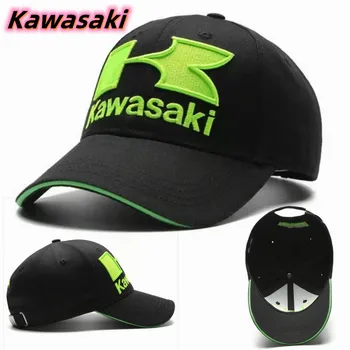 Nová Kawasaki pánskej Módy Baseball Klobúk Vyšívané Motocykel Vodič Kamiónu, Klobúk Racing Klobúk