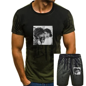 Nové Finn Wolfhard & Jack Grazer pánske Čierne Logo Muži Ženy T-shirts Letné Krátke Bavlnené Tričko Streetwear