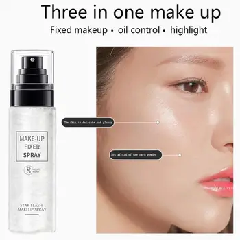 Nové make-up Nastavenie Spray Hydratačná Dlhotrvajúci Nadácie Fixer Make Up Spray Matný Dokončovacie make-up Držiak 100ml