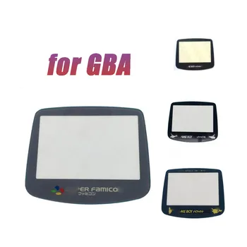 Náhrada Pre Game Boy Advance GBA herné konzoly sklo zrkadla farebný vzor panel tvár rám screen protector Nahradiť