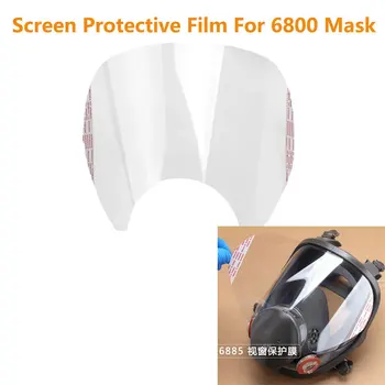 Ochranné 6885 Obrazovke Clonu Chránič proti Poškriabaniu Film Kryt Pre 3M 6800 Respirátor Plný Maľovanie na Tvár Striekanie Plynová Maska