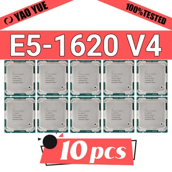 Používa 10pcs E5 1620V4 E5 1620 V4 3.50 GHZ Quad-Core 8 Niť 10MB 140W LGA 2011-3 CPU procesor