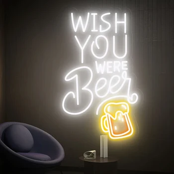 Prajeme Vám Boli Pivo Bar Neon Vlastné Dekorácie Led Neónový nápis na Koktail a Pivo Bar Dekor Neónové Svetlo Strana Stenu Zavesiť