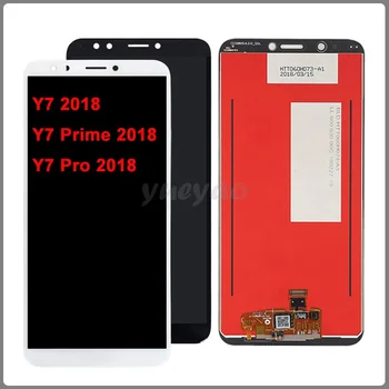 Pre Huawei Y7 2018 / Y7 Pro 2018 / Y7 Prime 2018 LCD Displej + Dotykový Displej Digitalizátorom. Montáž LDN-LX1 LDN-LX2/ LDN-L21 LDN-L22