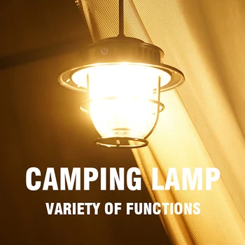 Retro Outdoor Camping Lampa Atmosféru Camping Lampa Kôň Lampa Led Nabíjateľná Vonkajšie Lampy Tábor Lampy Prenosné