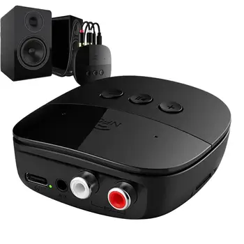 Stereo Receiver Pre Domáce Audio Bezdrôtový 5.2 Stereo Prijímač Reproduktor Adaptér Rýchle Párovanie & 3,5 Mm Výstup Bezdrôtové Streamovanie Hudby
