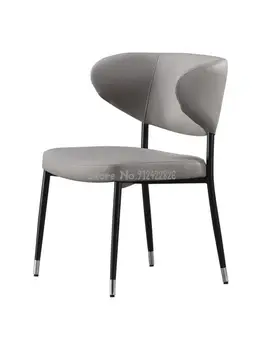 Svetlo luxusné Nordic jedálenské stoličky moderný jednoduchý domácnosti, jedálenské stoličky stolice domácnosti operadla dizajnér voľný čas toaletný stolík a stolička